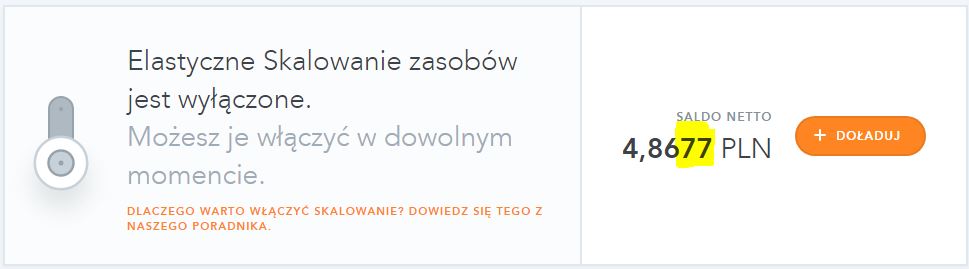 niespotykana precyzja rozliczeń